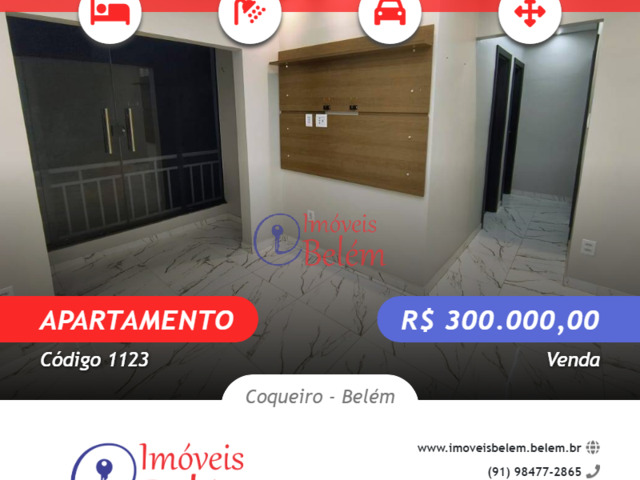 #1123 - Apartamento para Venda em Ananindeua - PA - 1