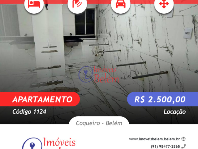#1124 - Apartamento para Locação em Ananindeua - PA - 1