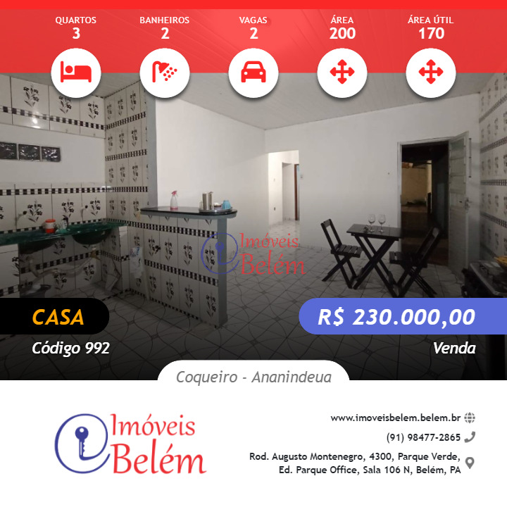 Casa à venda com 3 quartos, 170m² - Foto 1