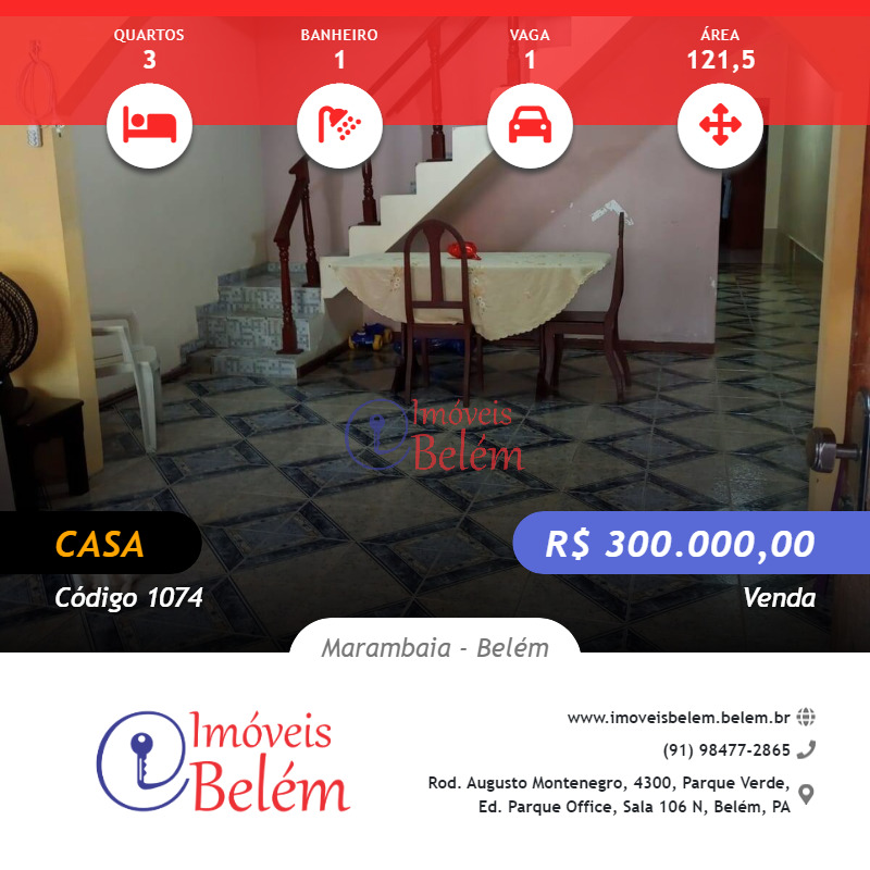 Casa à venda com 3 quartos, 121m² - Foto 1