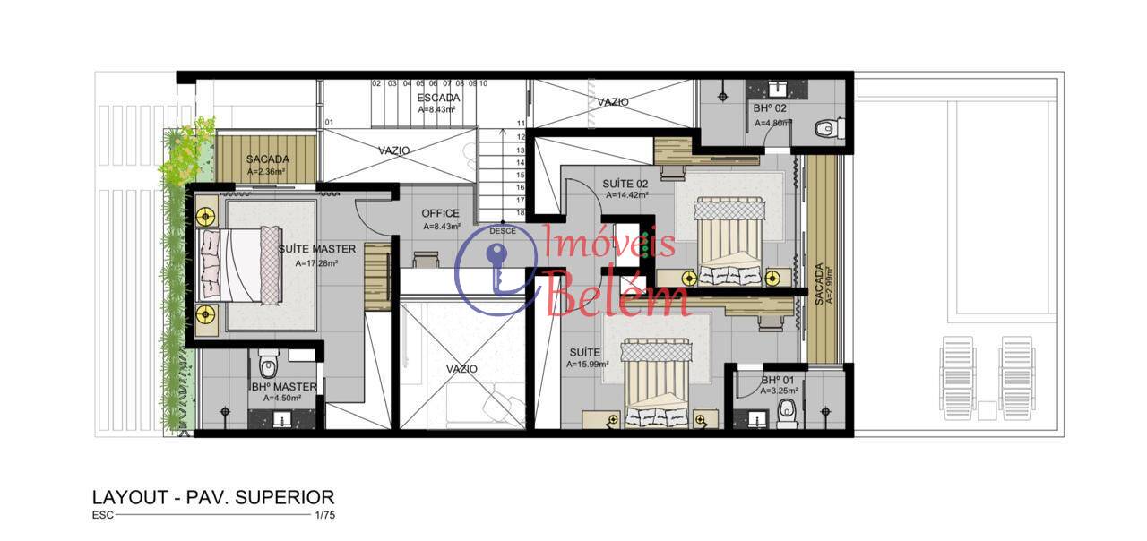 Casa à venda com 3 quartos, 208m² - Foto 8