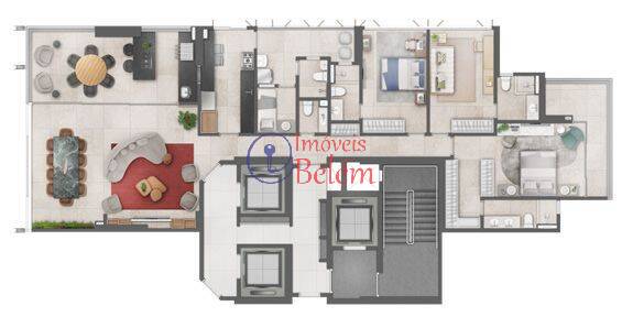 Apartamento à venda com 3 quartos, 193m² - Foto 41