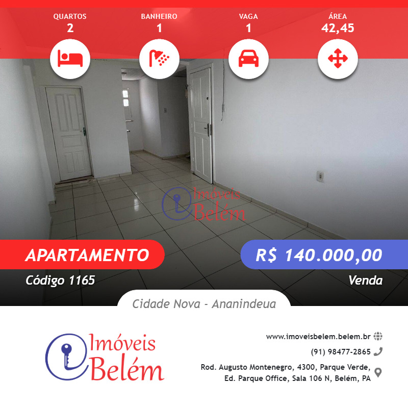 Apartamento à venda com 2 quartos, 42m² - Foto 1