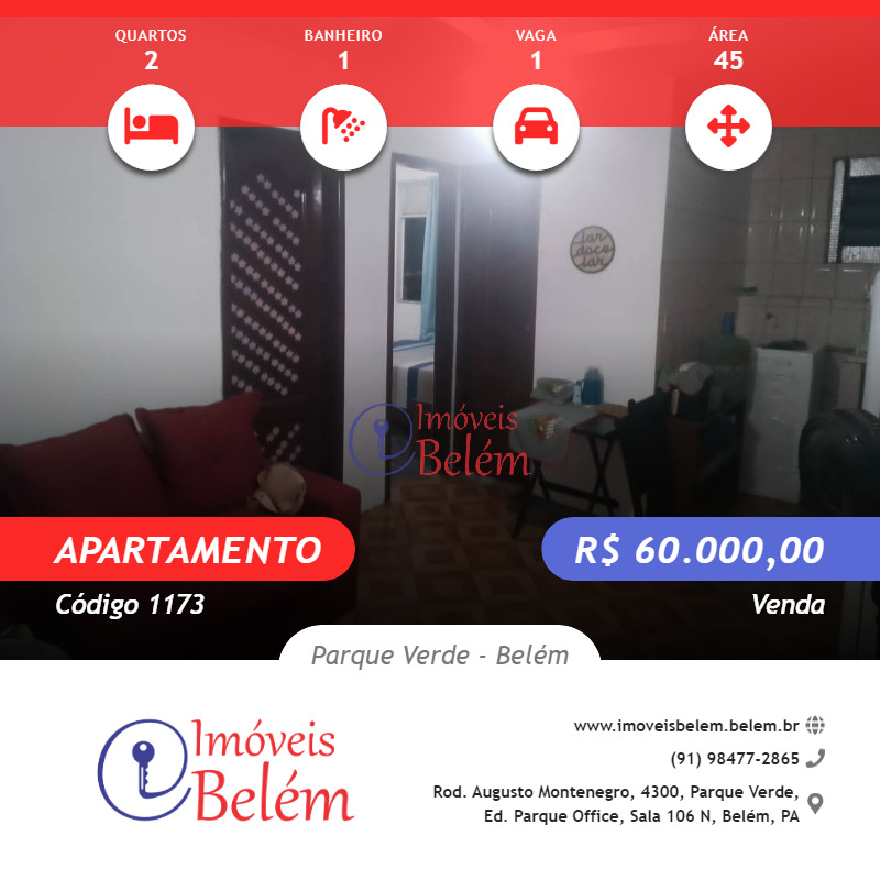 Apartamento à venda com 2 quartos, 45m² - Foto 1