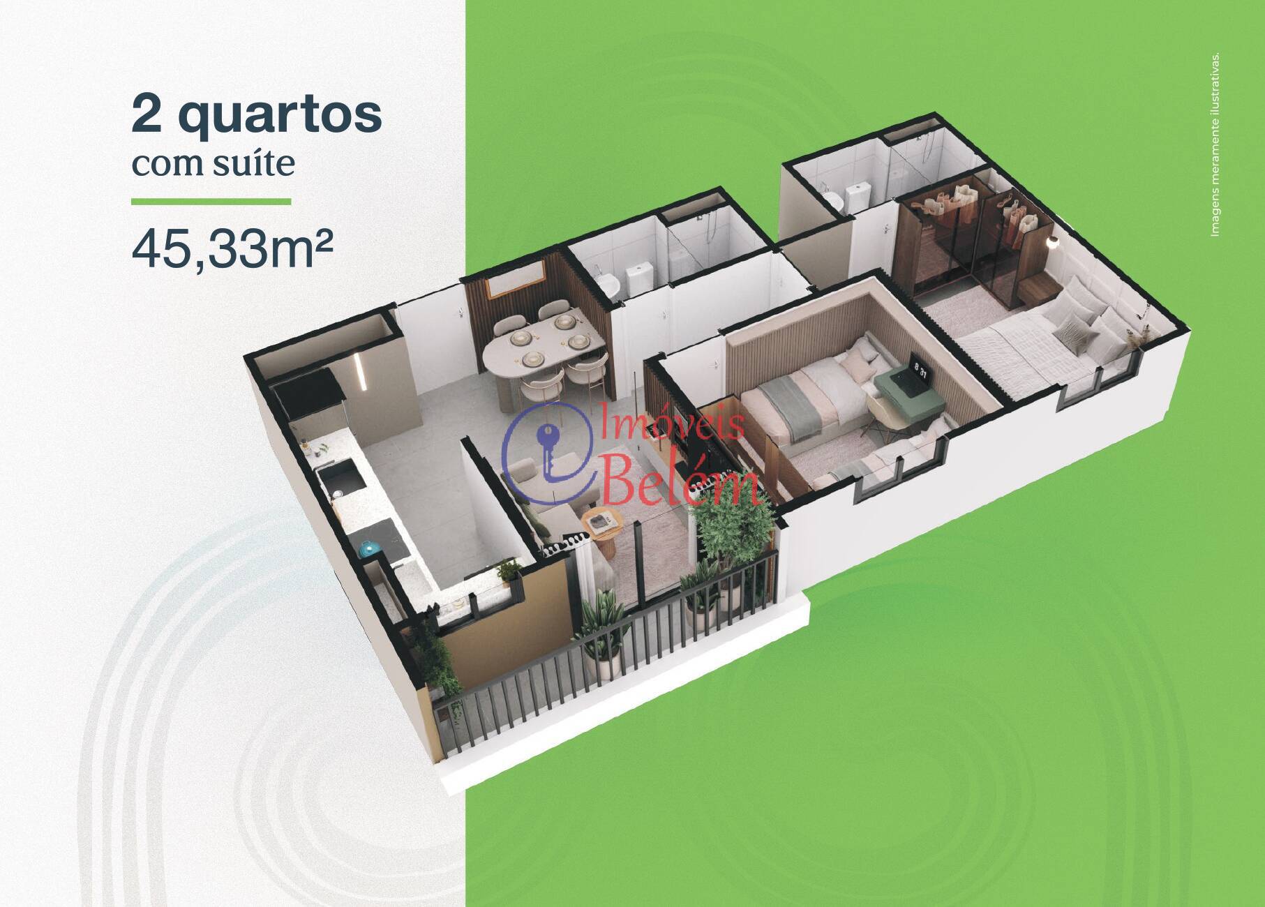 Apartamento à venda com 2 quartos, 45m² - Foto 22